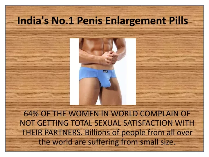 india s no 1 penis enlargement pill s