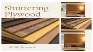 Shuttering  Plywood
