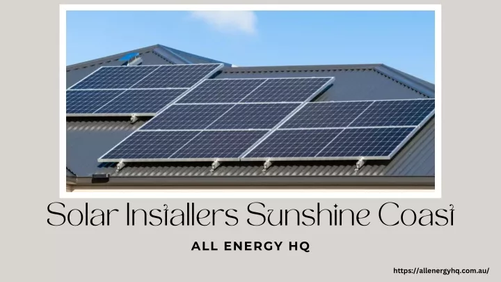 solar installers sunshine coast all energy hq