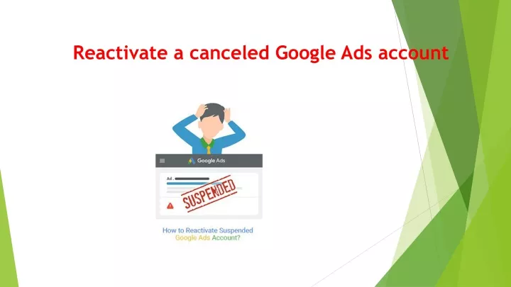 reactivate a canceled google ads account