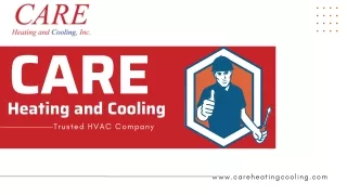 CARE Heating and Cooling - Trusted HVAC Company