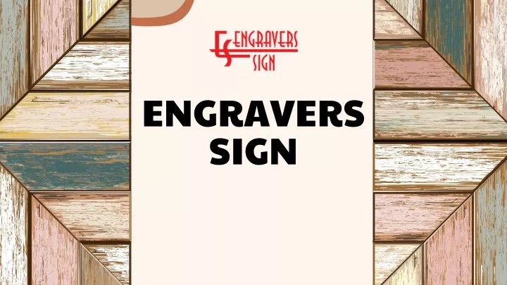 engravers sign