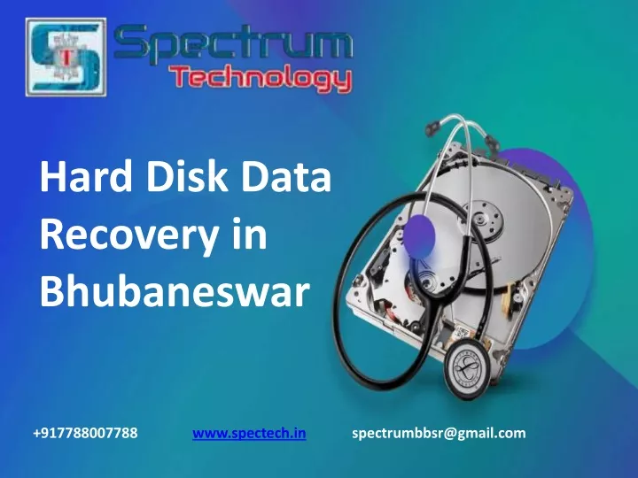 hard disk data recovery in bhubaneswar