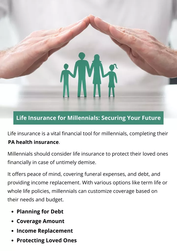 life insurance for millennials securing your