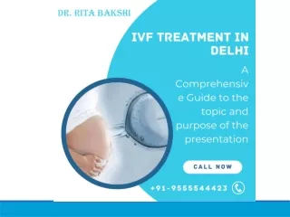 IVF Treatment in Delhi: A Comprehensive Guide