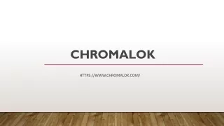 Premium Corian Adhesives - Chromalok