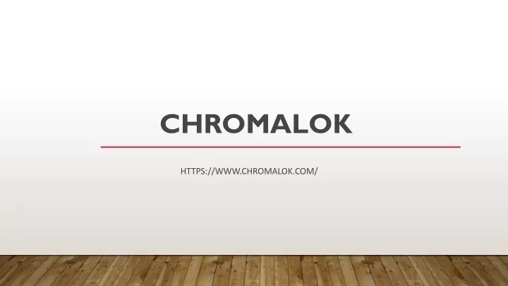 chromalok
