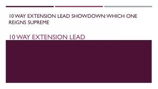 10 Way Extension Lead Showdown5