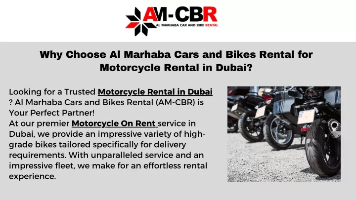 why choose al marhaba cars and bikes rental