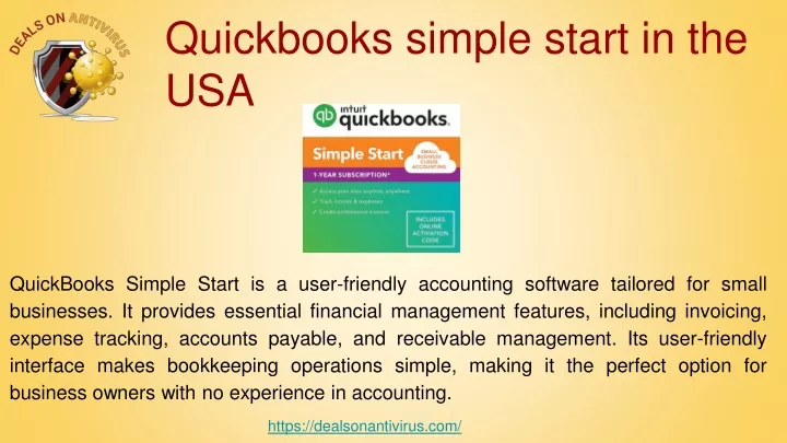 quickbooks simple start in the usa
