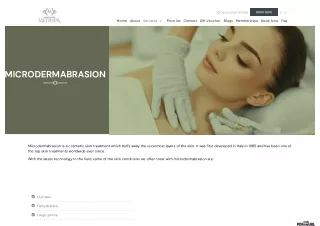 The Benefits of Microdermabrasion Treatment in Bulimba