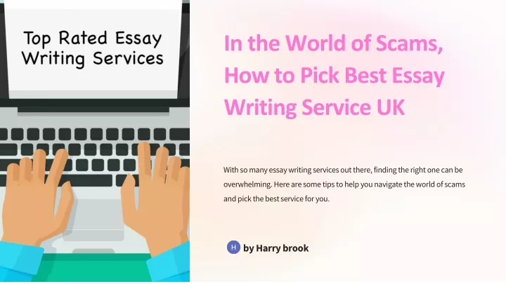 in the world of scams how to pick best essay