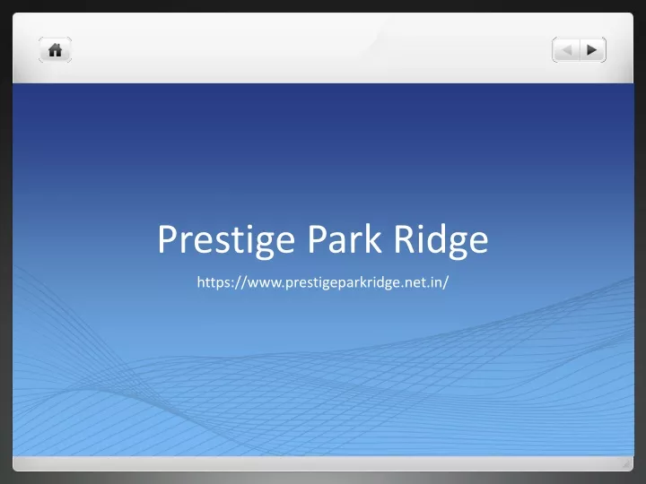 prestige park ridge