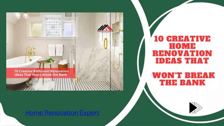 10 creative home renovation ideas that