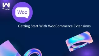 Getting Start With WooCommerce Extension