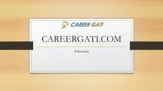 Career Guidance Counselling | Careergati.com