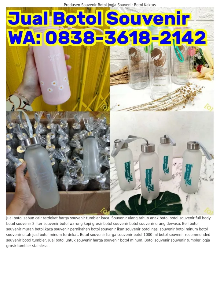 produsen souvenir botol jogja souvenir botol