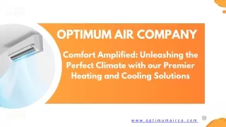 Optimum Air Co  | Air Quality Solutions