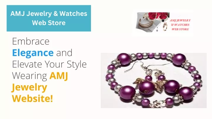 amj jewelry watches web store