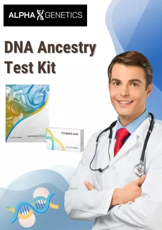 DNA Ancestry Test Kit - Alpha Genetics