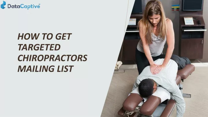 how to get targeted chiropractors mailing list