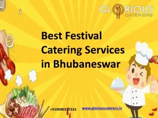 Best Festival Catering Services in Bhubaneswar