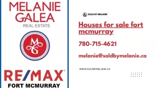 Houses For Sale Fort Mcmurray - Realtor Fort Mcmurray - Sold By Melanie