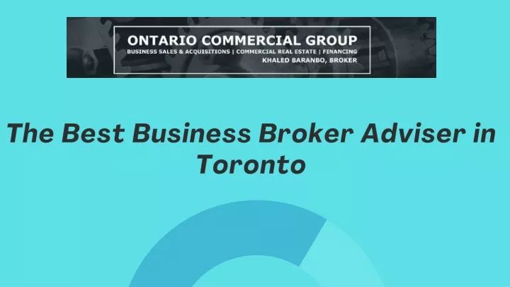 the best business broker adviser in toronto