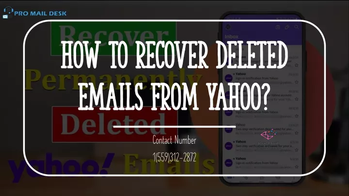 how to recover deleted emails from yahoo