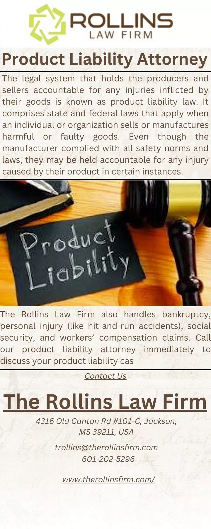 product liability attorney the legal system that