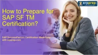 SAP C_THR94_2305: Latest Questions and Exam Tips for SAP SF TM Certification