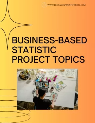 Business-based statistic project topics