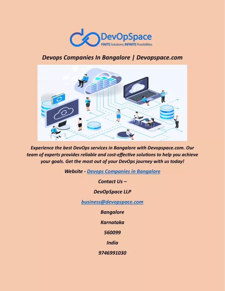 devops companies in bangalore devopspace com
