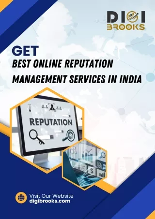 Get Best Online Reputation Management Services - DIGI Brooks