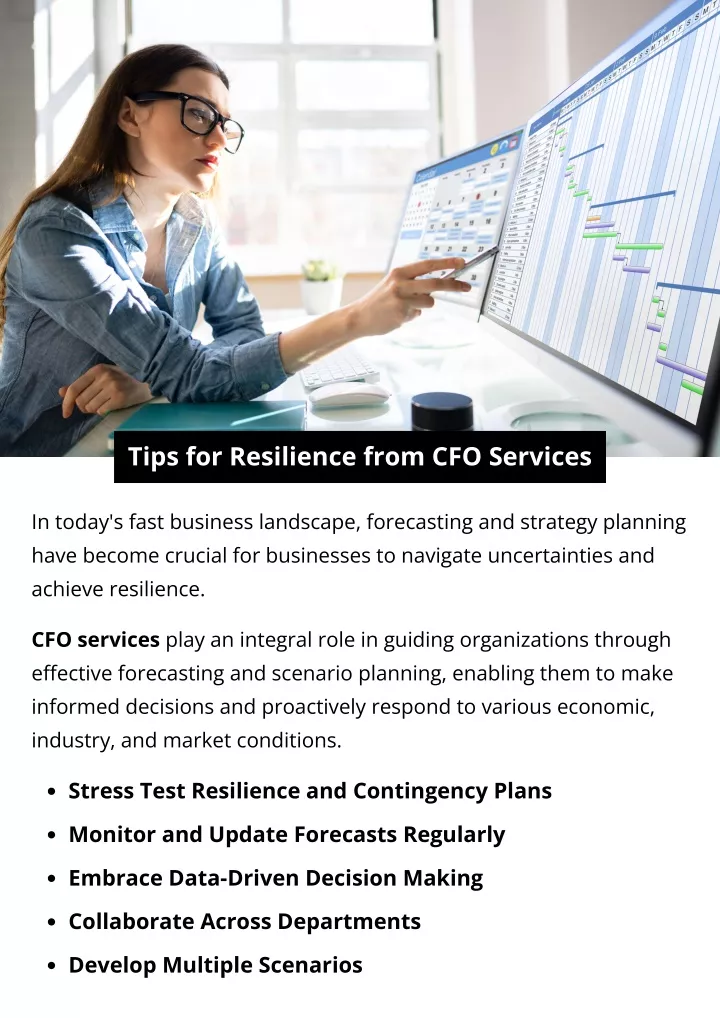 tips for resilience from cfo services