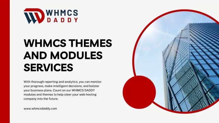 whmcs themes and modules services