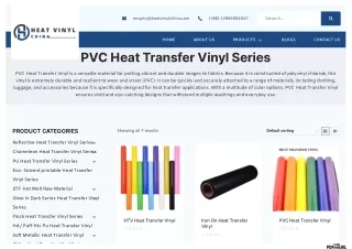 PVC Heat Transfer Vinyl Series