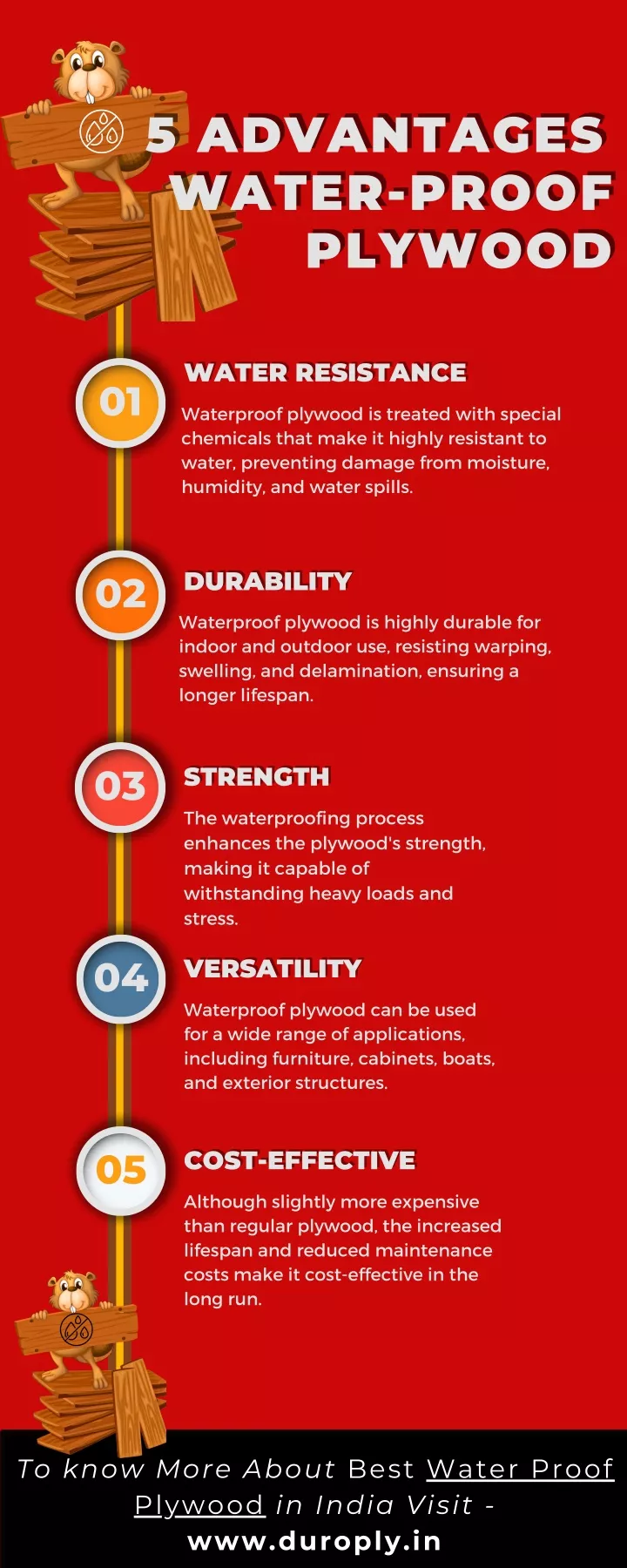 5 advantages 5 advantages water proof water proof