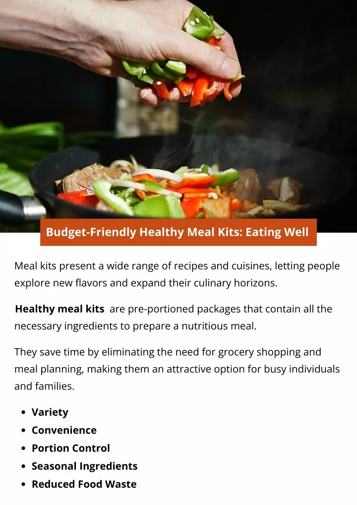 budget friendly healthy meal kits eating well