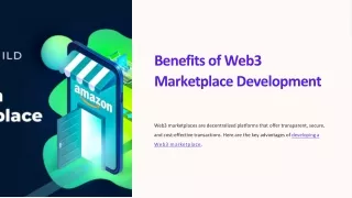 Empowering the Future: Unleashing the Potential of Web3 Marketplace Development