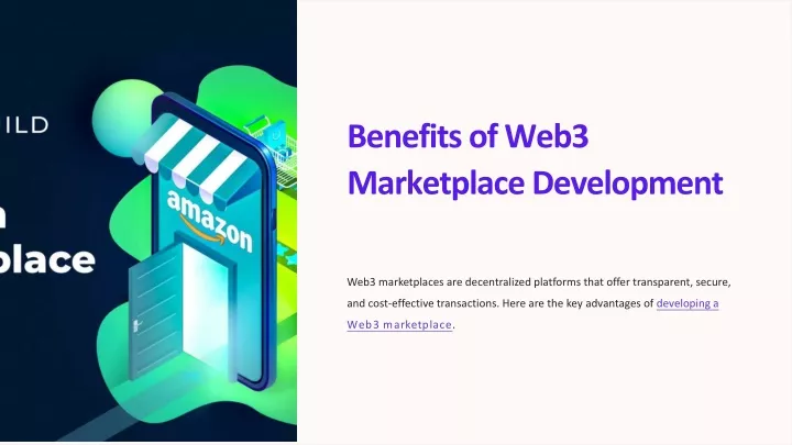 benefits of web3 marketplace development