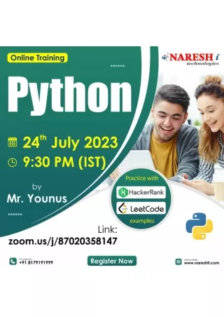 Best Python Training With Placements