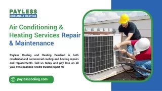 Air Conditioning & Heating Services Repair & Maintenance