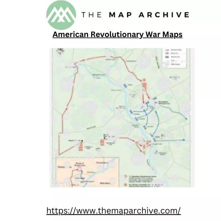 american revolutionary war maps