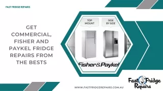 Get Commercial, Fisher and Paykel Fridge Repairs from the Bests