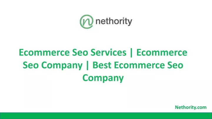 ecommerce seo services ecommerce seo company best