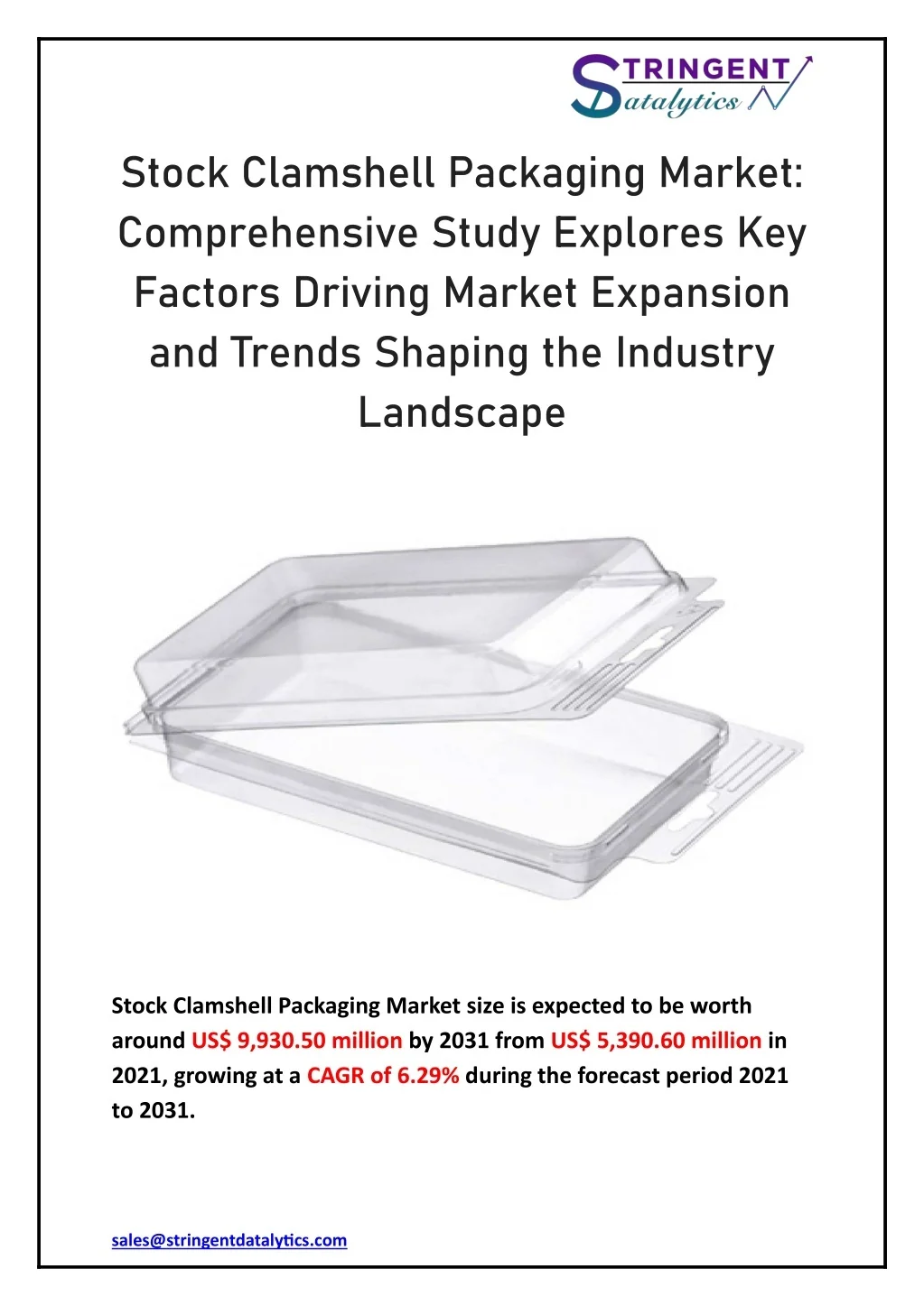 PPT - Global Stock Clamshell Packaging Market PowerPoint Presentation ...