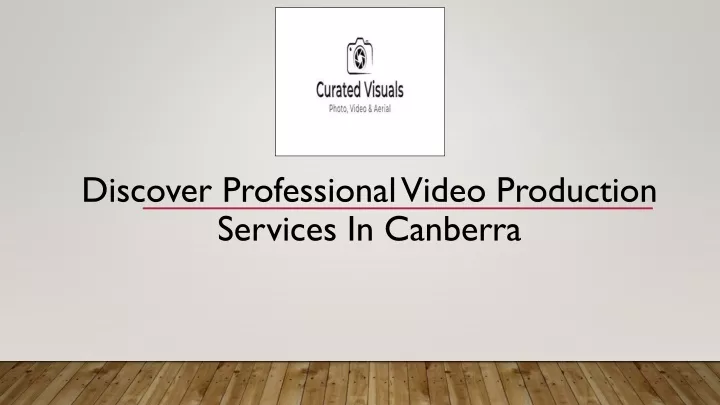 discover professional video production services in canberra