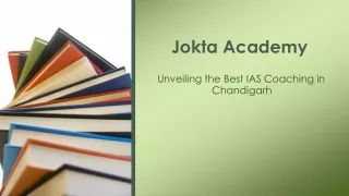 Joktacademy.com - Top IAS coaching in Chandigarh