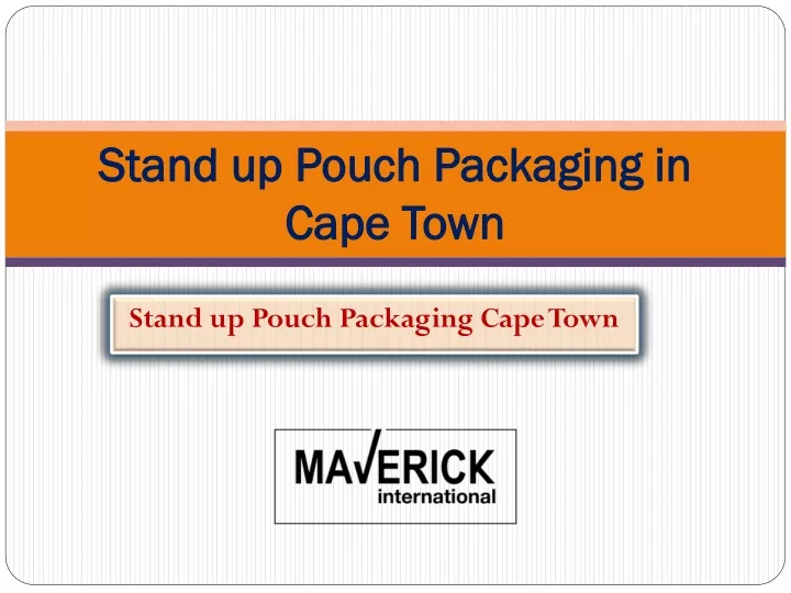 stand up pouch packaging in cape town